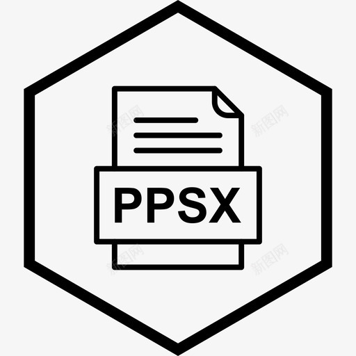 ppsx文件文件文件类型格式svg_新图网 https://ixintu.com 文件 格式 类型