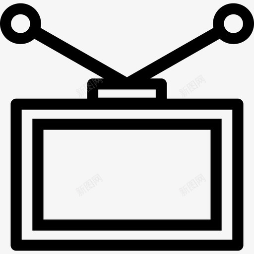 电视电影视频svg_新图网 https://ixintu.com 电视 电影电视 视频 用户界面