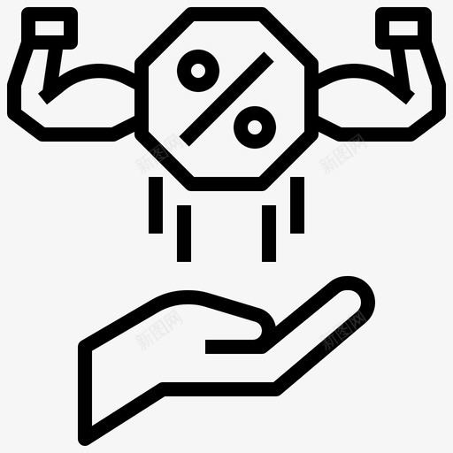 佣金业务手svg_新图网 https://ixintu.com 百分比 佣金 业务 投资 概要
