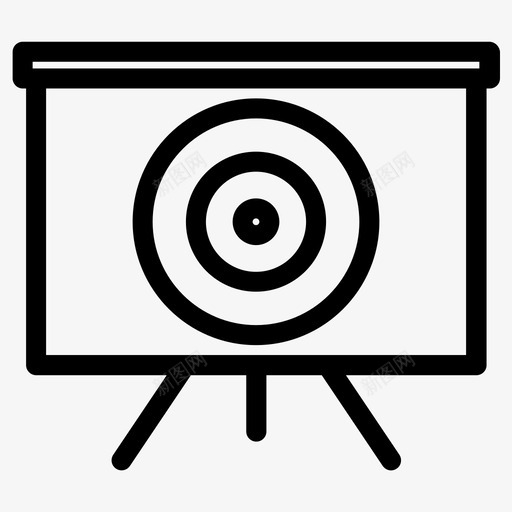 展示目标黑板商业svg_新图网 https://ixintu.com 展示 目标 黑板 商业 教学 学校 粗体 图标
