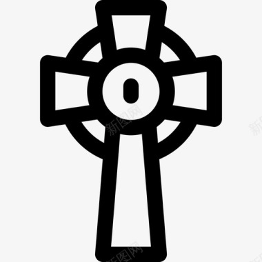 凯尔特十字爱尔兰18直系图标