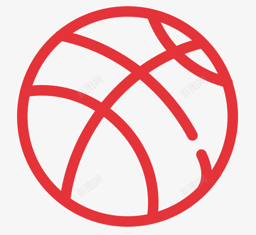 篮球svg_新图网 https://ixintu.com 篮球 填充 线性 扁平 手绘 精美 简约 多色 单色 可爱 商务