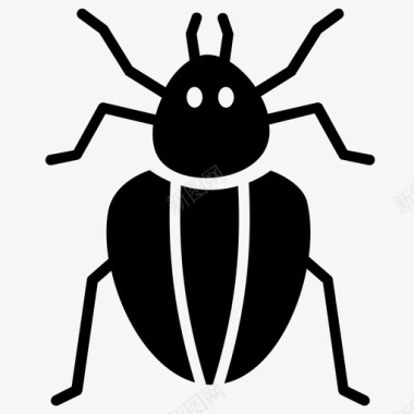 科罗拉多甲虫臭虫加利福尼亚图标