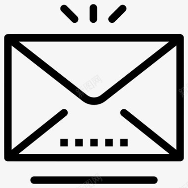 电子邮件信件公开信图标