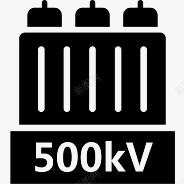 变压器500kv图标