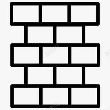 砖块建筑劳动力图标
