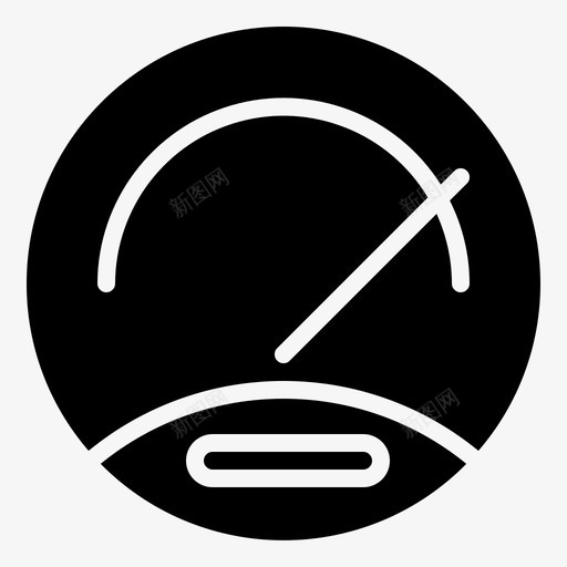 车速表快速仪表svg_新图网 https://ixintu.com 运动 车速 快速 仪表 播放 实心