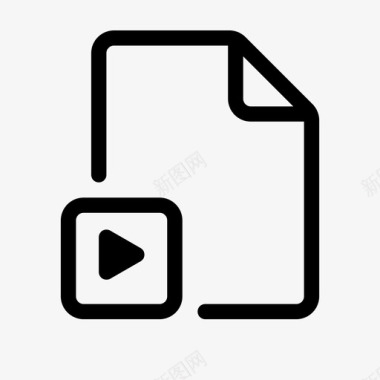 视频文件添加视频文档图标