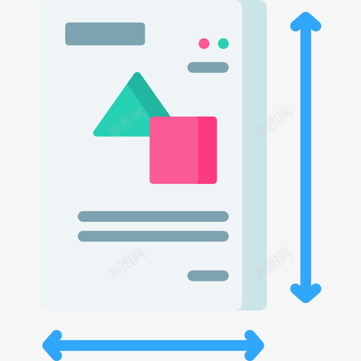 尺寸艺术和设计14扁平svg_新图网 https://ixintu.com 尺寸 艺术 设计 扁平