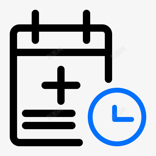 ico健康美丽档案功能病例时限svg_新图网 https://ixintu.com 健康 美丽 档案 功能 病例 时限