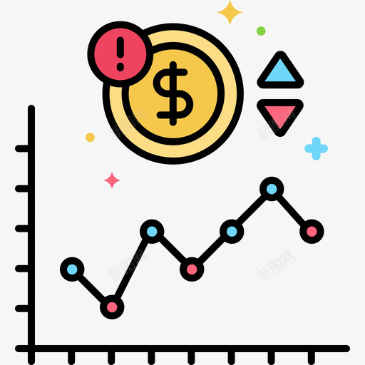 警报在线货币服务10线性颜色svg_新图网 https://ixintu.com 警报 在线 货币 服务 线性 颜色