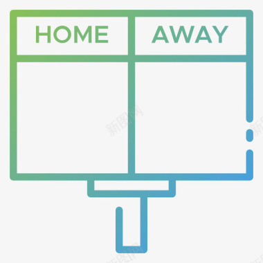记分牌运动器材34坡度图标