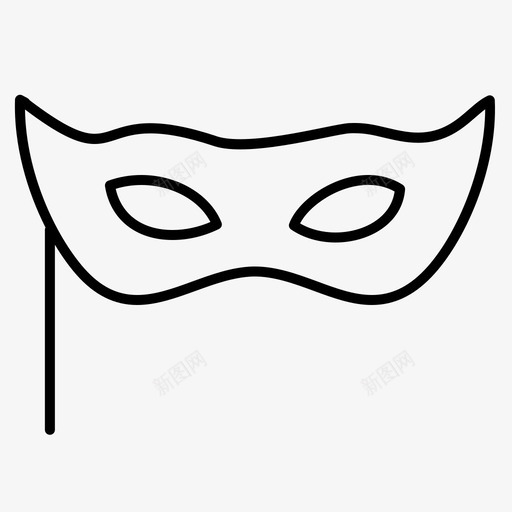 面具眼罩化妆舞会svg_新图网 https://ixintu.com 化妆 舞会 面具 眼罩 巴西 嘉年华 细线 套装