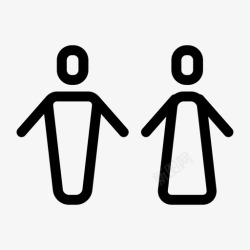 男女性男女性别男女标志高清图片