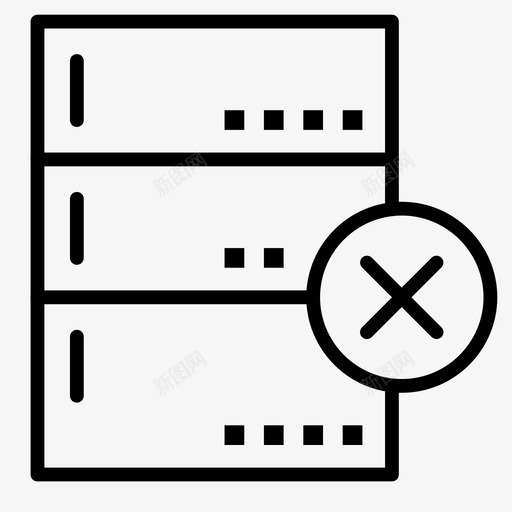 取消数据设备svg_新图网 https://ixintu.com 设备 取消 数据 计算机