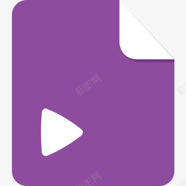 网盘video图标