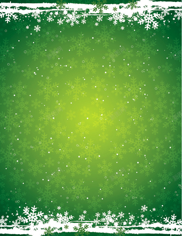 圣诞主题绿色雪花矢量jpg设计背景_新图网 https://ixintu.com 圣诞 主题 绿色 雪花 矢量