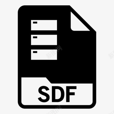sdf文档扩展名图标