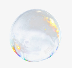 五彩泡泡气泡水泡泡合成素材