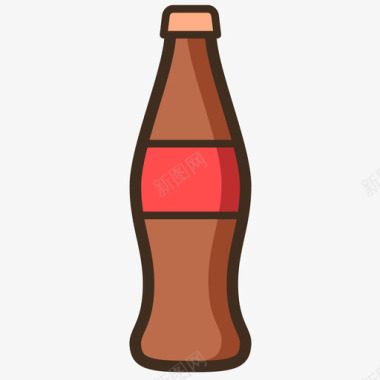 可乐瓶装图标