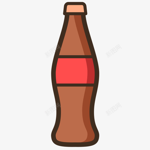 可乐瓶装svg_新图网 https://ixintu.com 可乐 瓶装