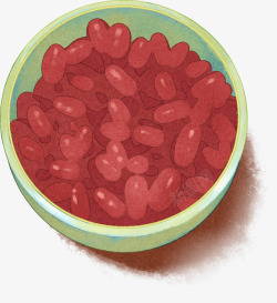 绿白色指甲油美甲手绘妇女节促销手机海报小素材