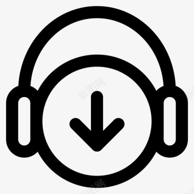 耳机下载音乐通话中心图标