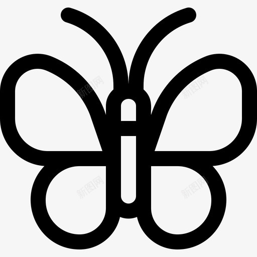 蝶形弹簧111线形svg_新图网 https://ixintu.com 蝶形 弹簧 线形