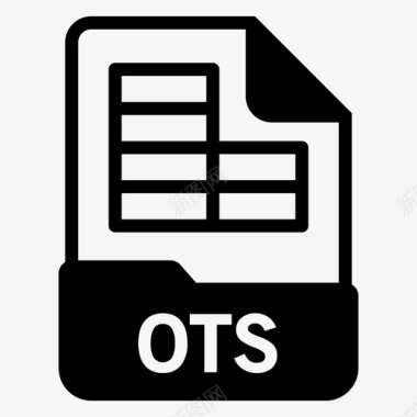 ots文档扩展名图标