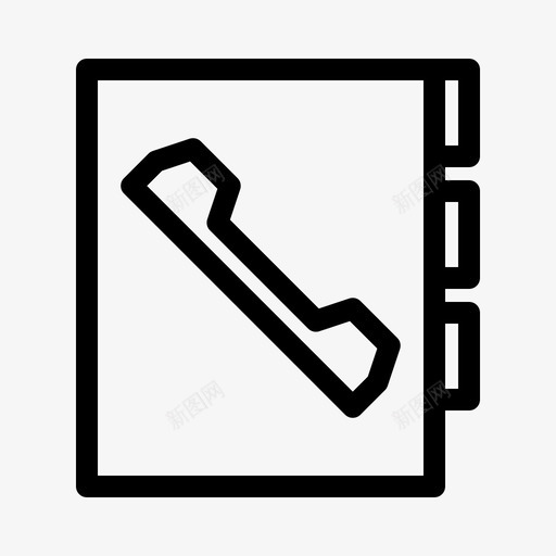 书联系人办公室svg_新图网 https://ixintu.com 办公 联系人 办公室 室电话 电话