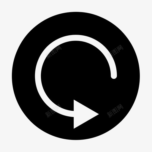 撤消环绕箭头svg_新图网 https://ixintu.com 撤消 环绕 箭头 编辑 转身