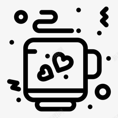 咖啡爱情茶图标