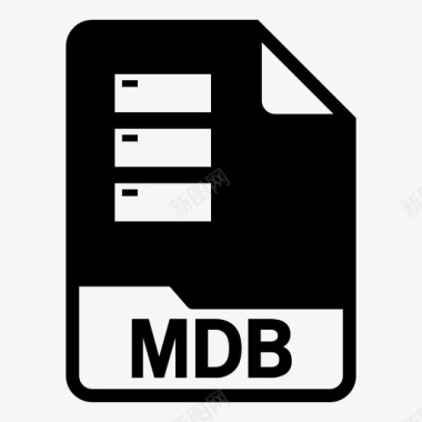 mdb文档扩展名图标