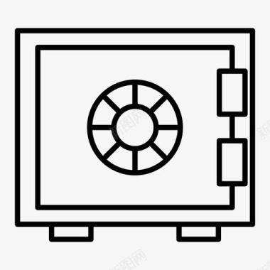 保险箱钱存图标