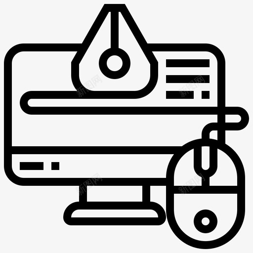 计算机设计编辑插图svg_新图网 https://ixintu.com 计算机 设计 编辑 插图 模板 工业 工业生产 生产线