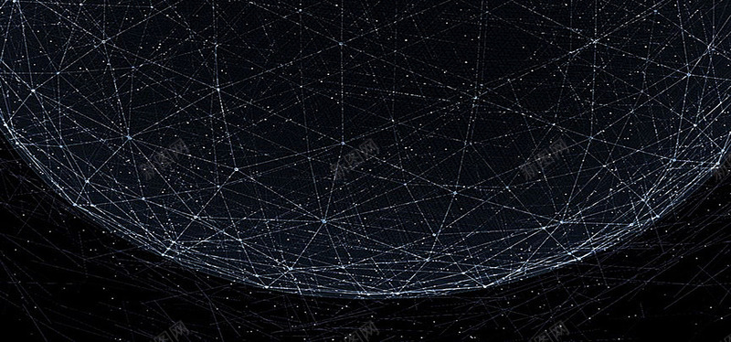 几何线条抽象科技海报banner科技科技感科技风高背景