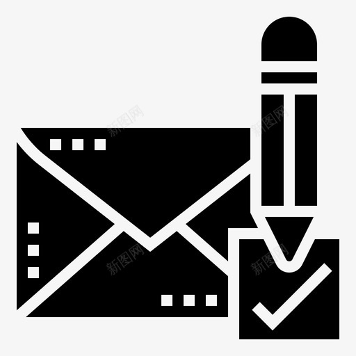确认检查交付svg_新图网 https://ixintu.com 确认 检查 交付 接收 发送