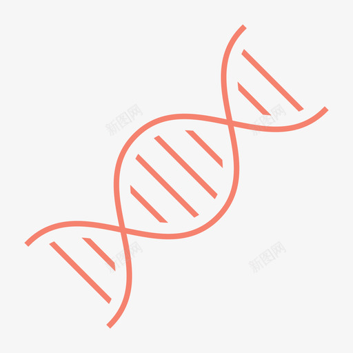 dna基因基因组svg_新图网 https://ixintu.com 基因 基因组 分子 科学 保持 健康 字形