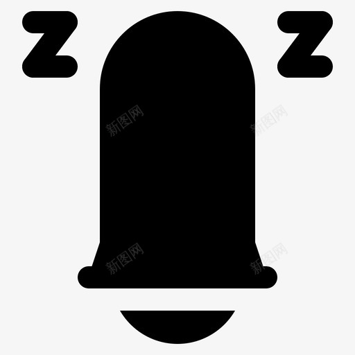 睡眠夜通知卧室小睡svg_新图网 https://ixintu.com 睡眠 通知 卧室 小睡 休息 固体