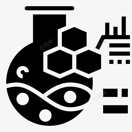 化学品实验液体svg_新图网 https://ixintu.com 化学品 实验 液体 分子 底物 元素