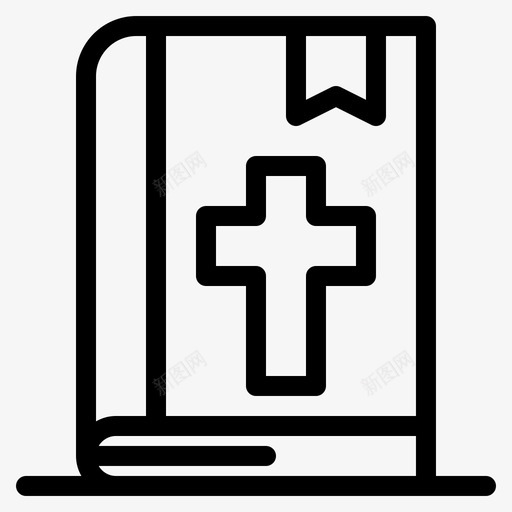 圣经书笔记svg_新图网 https://ixintu.com 圣经 经书 笔记 感恩节