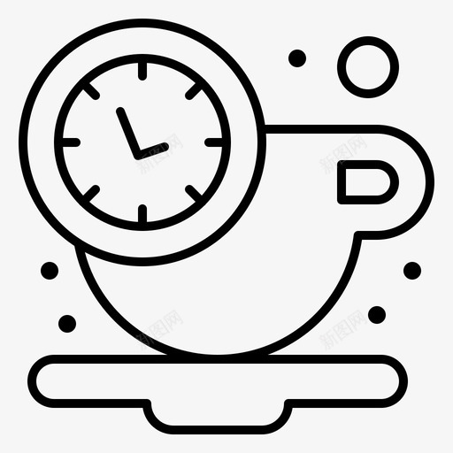 休息咖啡时间svg_新图网 https://ixintu.com 休息 咖啡 时间 咖啡店 常规 线路