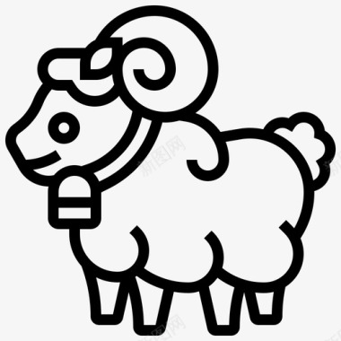绵羊农场羔羊图标