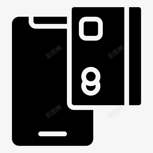 移动支付信用卡数字技术svg_新图网 https://ixintu.com 联网 移动 支付 信用卡 数字 技术 字形