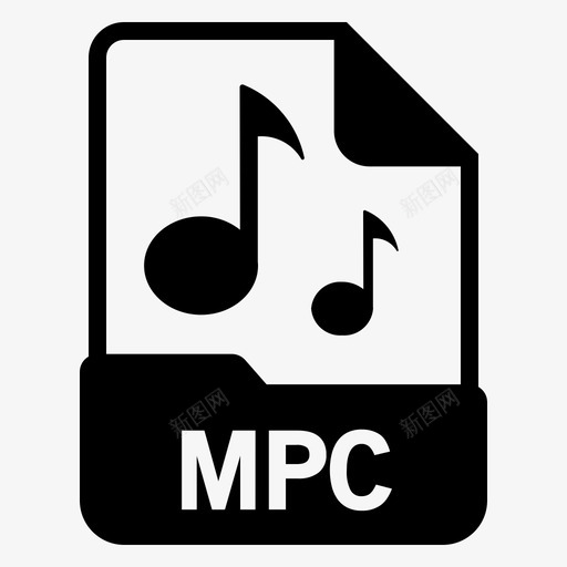 mpc文档扩展名svg_新图网 https://ixintu.com 文件 格式 文档 扩展名 声音 音乐