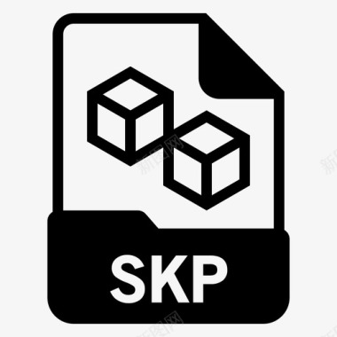 skp文档文件图标