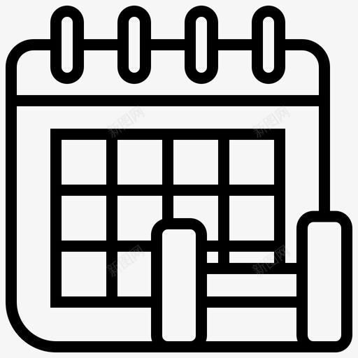 日程安排预约练习svg_新图网 https://ixintu.com 日程安排 预约 练习 计划 时间表