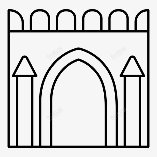 罗塔斯堡建筑历史建筑杰卢姆地标svg_新图网 https://ixintu.com 罗塔斯 塔斯 建筑 堡地 图标 矢量图 矢量 标线 齐拉 纪念碑 旁遮普