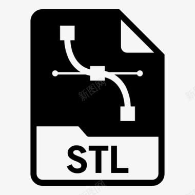 stl文档文件图标