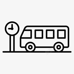 巴士时刻表巴士站机场巴士巴士时刻表高清图片
